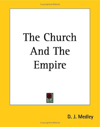 Cover for The Church And The Empire