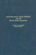 Cover for Initial-boundary value problems and the Navier-Stokes equations