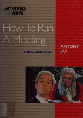 Cover for How to run a meeting