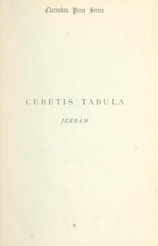 Cover for Tabula