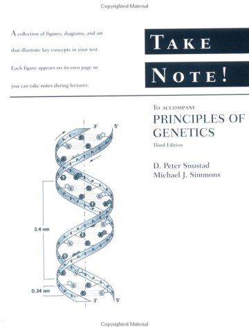 Cover for Principles of Genetics, Take Note!