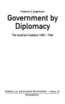 Cover for Government by diplomacy