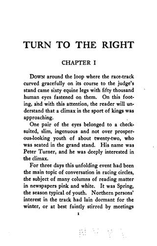 Cover for Turn to the right