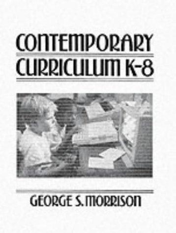 Cover for Contemporary curriculum k-8