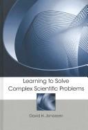 Cover for Learning to solve complex scientific problems