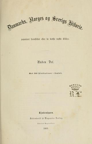 Cover for Danmarks, Norges og Sverigs historie