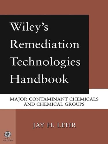 Cover for Wiley's Remediation Technologies Handbook