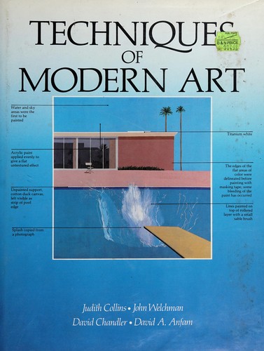 Cover for Techniques of modern art