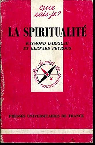 Cover for Histoire de la spiritualité