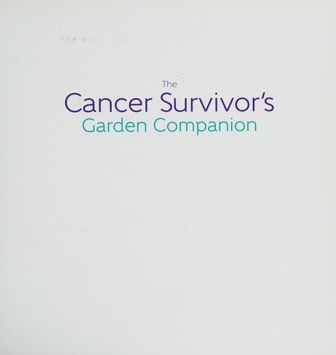 Cover for The cancer survivor's garden companion