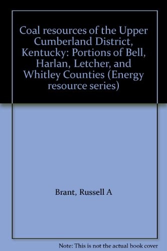 Cover for Coal resources of the Upper Cumberland District, Kentucky