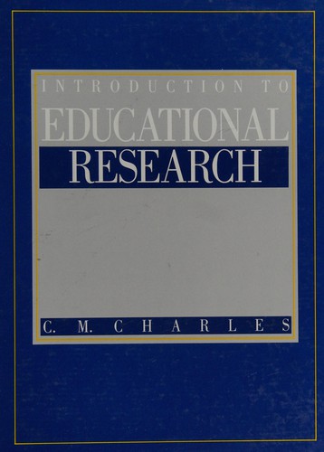 Cover for Introduction to educational research