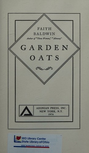 Cover for Garden oats