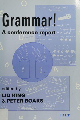 Cover for Grammar!
