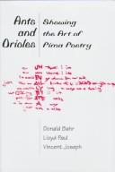 Cover for Ants and Orioles