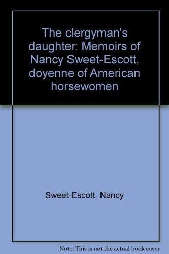 Cover for The clergyman's daughter