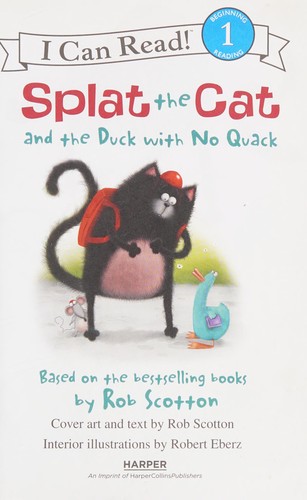 Cover for Splat the Cat and the duck with no quack