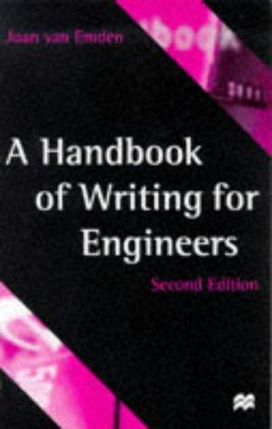 Cover for Handbook of Writing for Engineers (Palgrave Study Guides)