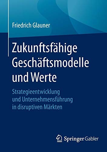 Cover for Zukunftsfähige Geschäftsmodelle und Werte