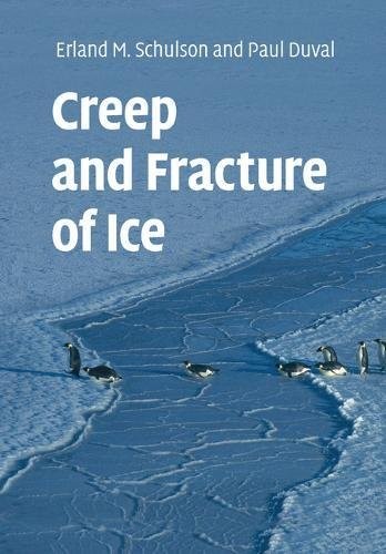 Cover for Creep and Fracture of Ice