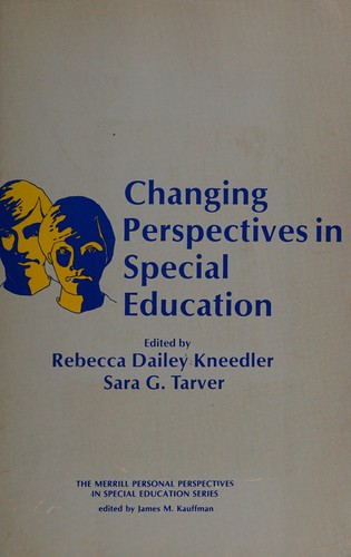 Cover for Changing perspectives in special education