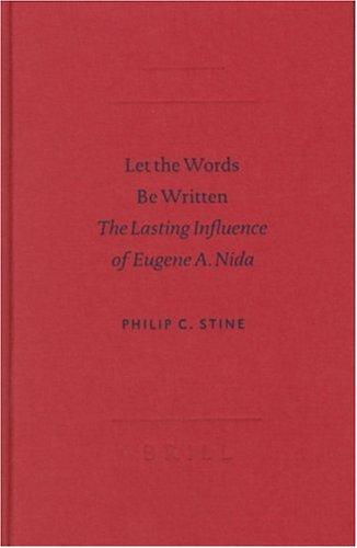 Cover for Let the Words Be Written