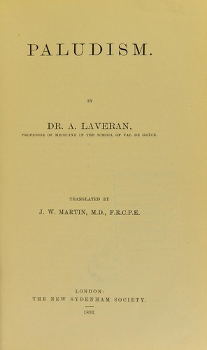 Cover for Paludism