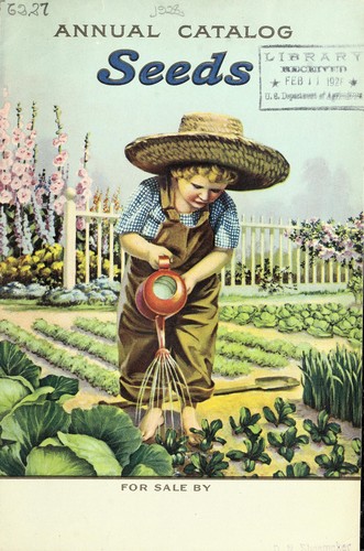 Cover for Annual catalog seeds for sale