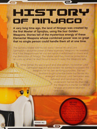 Cover for LEGO Ninjago
