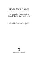Cover for How war came