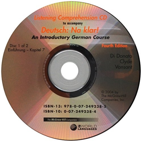 Cover for Listening Comprehension Audio CD (Component) to accompany Deutsch