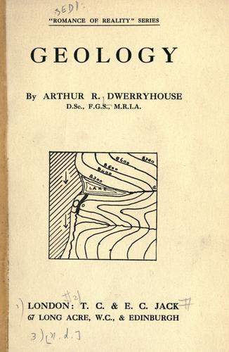Cover for Geology.