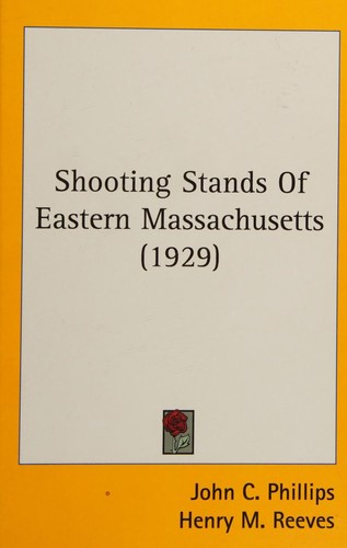 Cover for Shooting Stands of Eastern Massachusetts