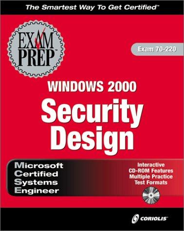 Cover for MCSE Windows 2000 Security Design Exam Prep (Exam: 70-220)