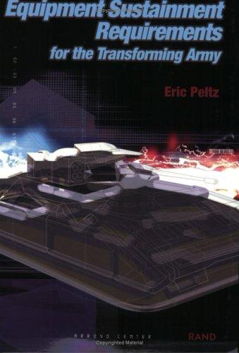 Cover for Equipment Sustainment Requirements for the Transforming Army