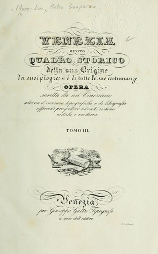 Cover for Venezia