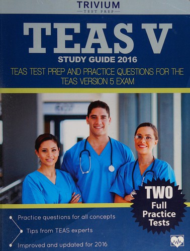 Cover for TEAS V study guide 2016