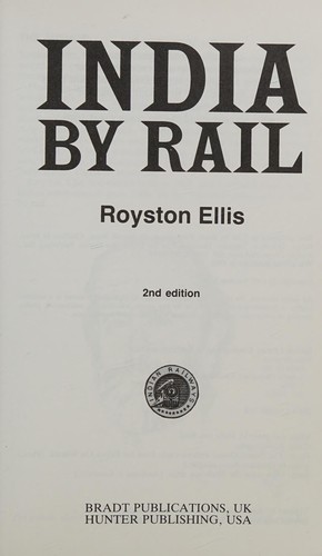 Cover for India by Rail