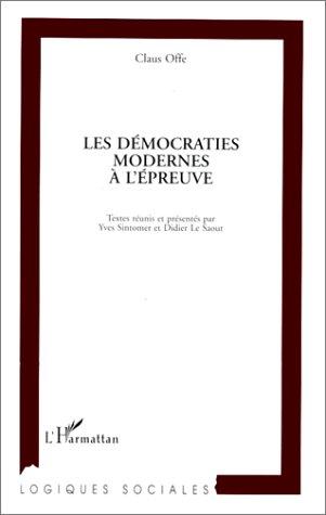 Cover for Les démocraties modernes à l'épreuve