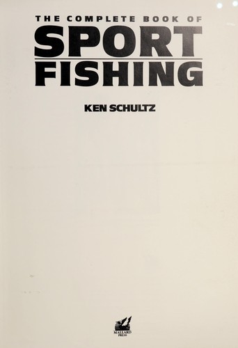 Cover for The Complete Book of Sportfishing