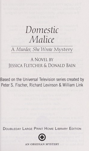 Cover for Domestic malice