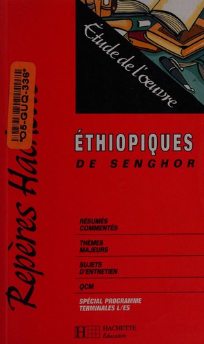 Cover for Ethiopiques de Senghor