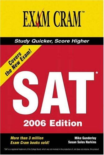 Cover for The New SAT Exam Cram 2006 Edition (Exam Cram 2)