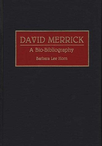 Cover for David Merrick
