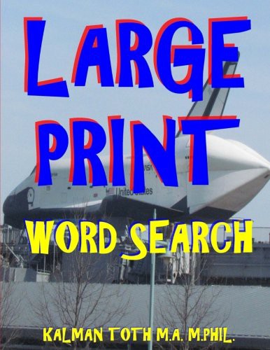Cover for Large Print Word Search