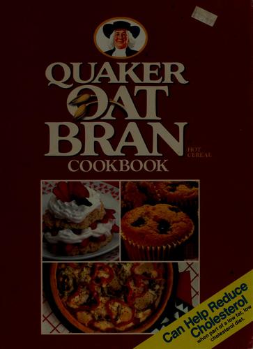 Cover for Quaker oat bran cookbook.
