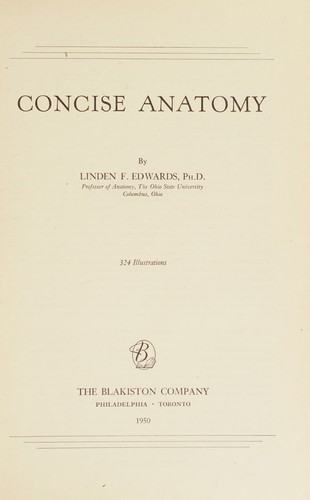 Cover for Concise Anatomy