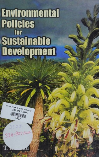 Cover for Environmental policies for sustainable development