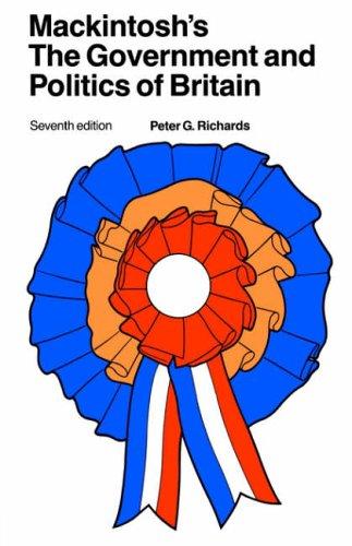 Cover for Mackintosh's The Government and Politics of Britain