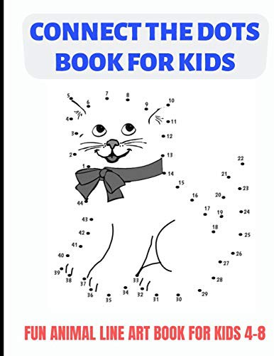 Cover for Connect the Dots Book for Kids